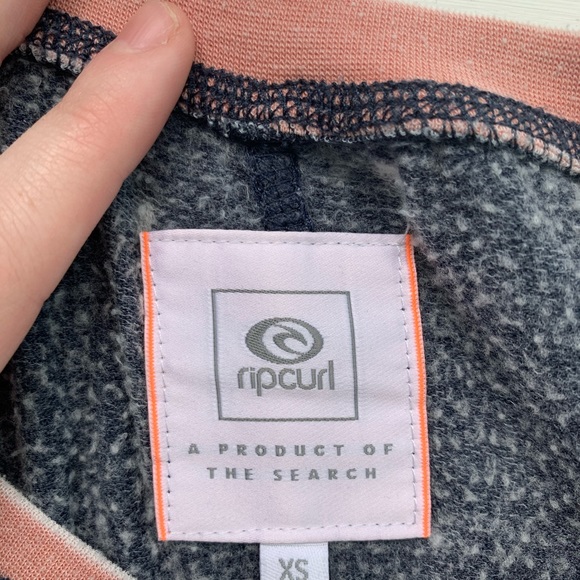 RIPCURL crewneck sweatshirt!! SIZE XS - Picture 5 of 6